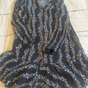 Floral Long Sleeve Dress